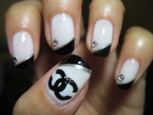 14 Chanel Nail Designs Tumblr Images