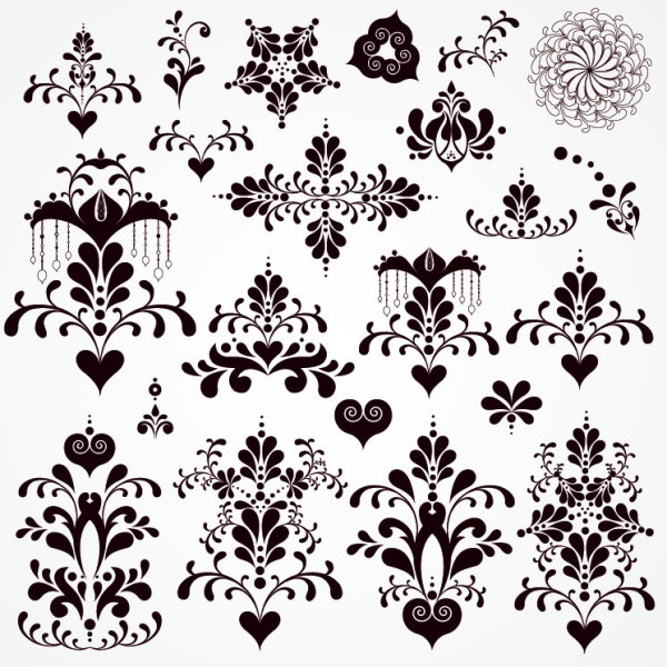 Classic Lace Pattern Vector