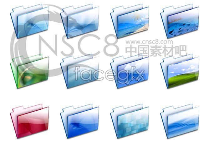 Computer Desktop Folder Icons