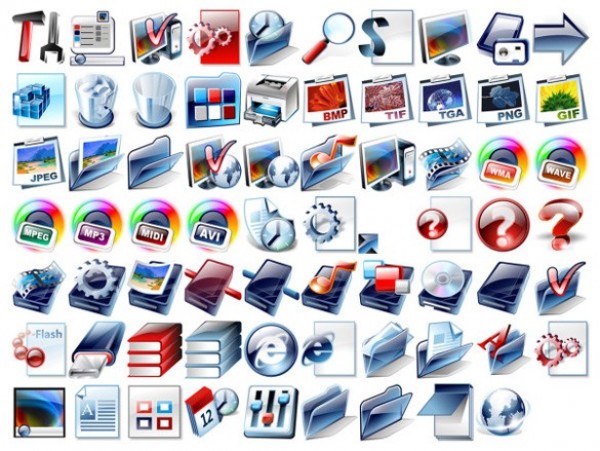 Computer System Icon Computer System Icon