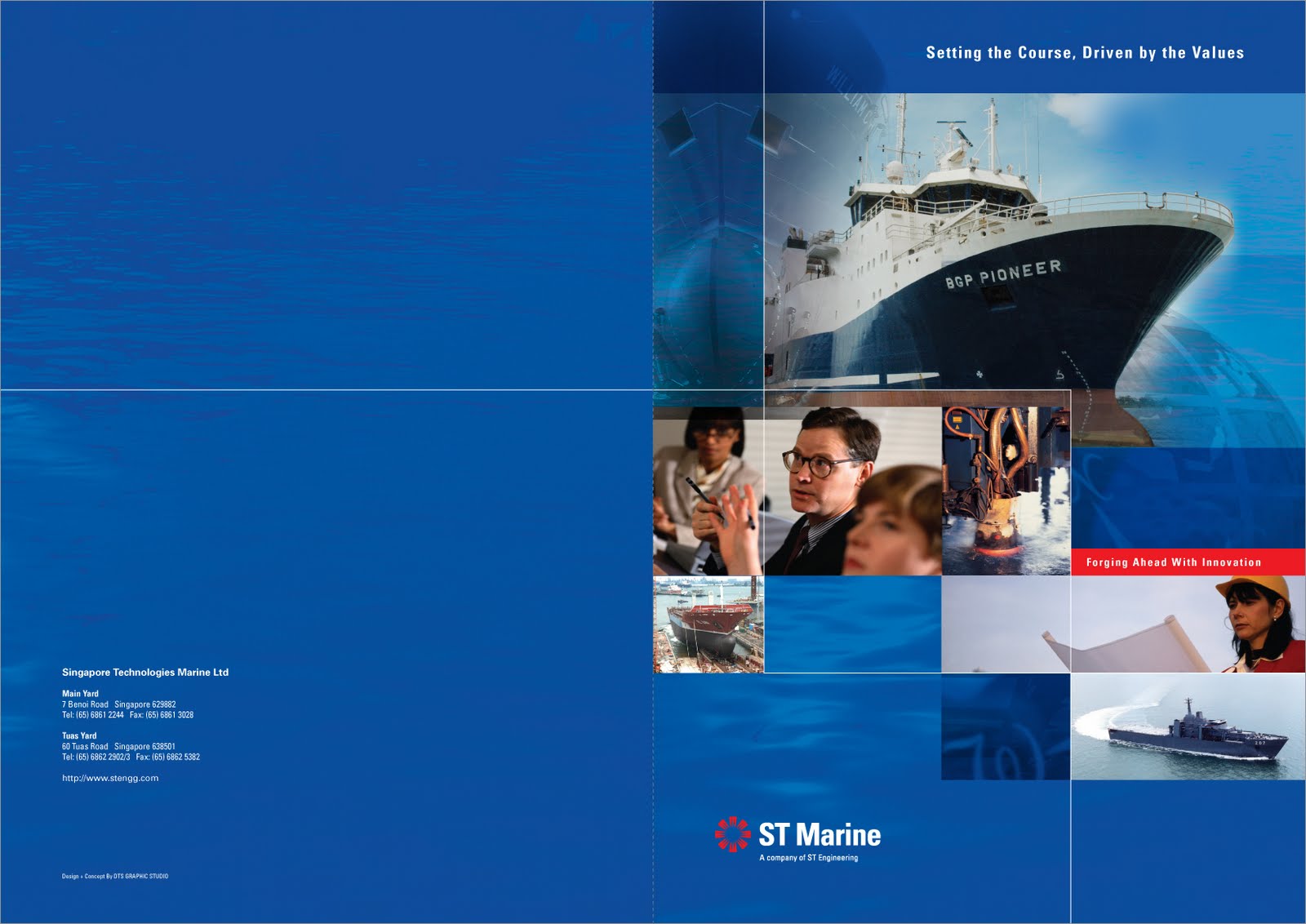 Corporate Brochure Cover Design