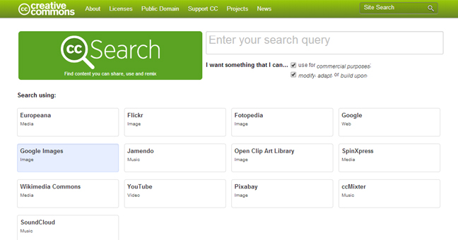 Creative Commons Image Sites Free