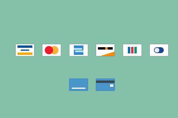 Credit Card Icons for Website