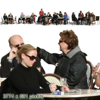 Crowds People Sitting Entourage Crowds People Sitting Entourage