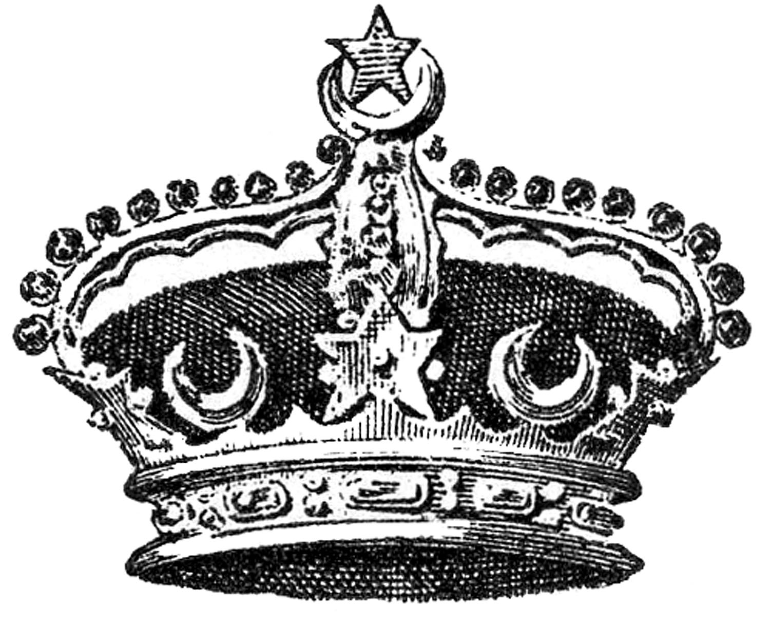 Crown Vintage Illustration