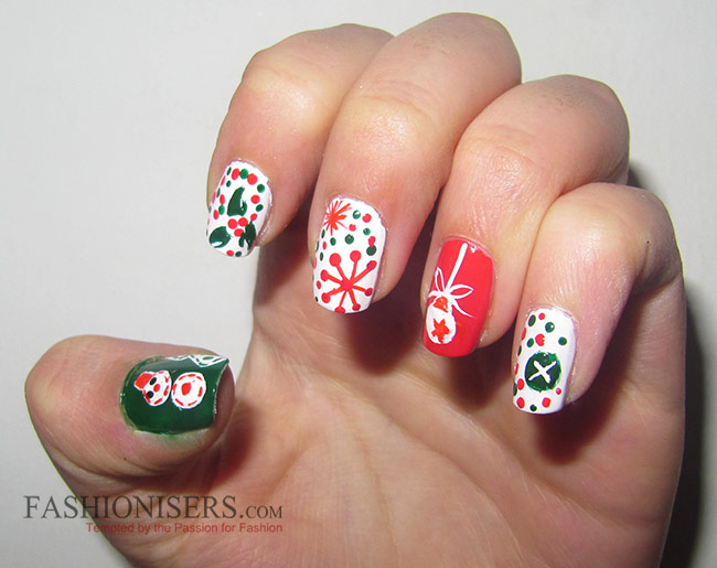 Cute Christmas Nail Design