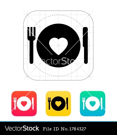 Dinner Icon Vector