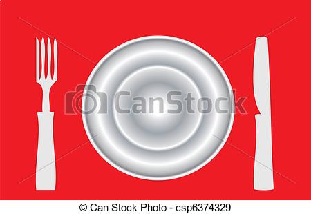 Dinner Plate Clip Art