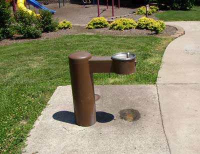Double Drinking Fountain