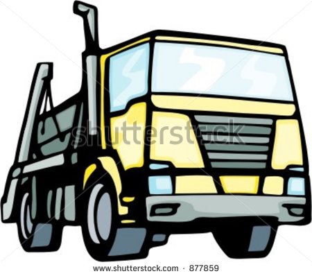 Dump Truck Vector Art