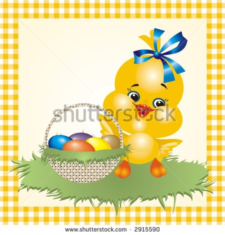 Easter Chick Vector