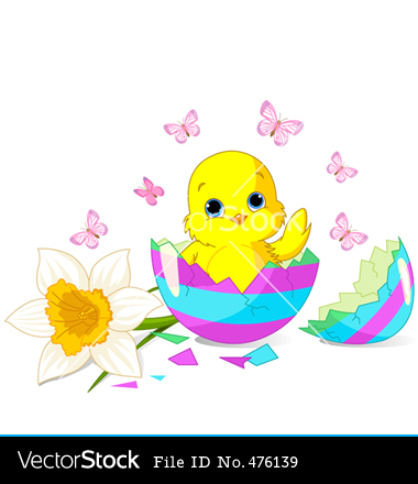 Easter Chicks Clip Art