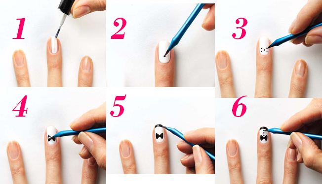 15 Cool Easy Nail Designs Step By Step Images