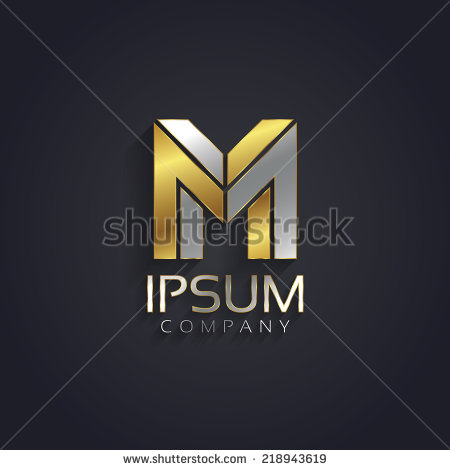 Elegant Letter M Vector