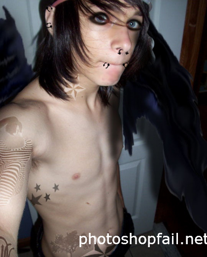 Emo Photoshop Fail Emo Photoshop Fail