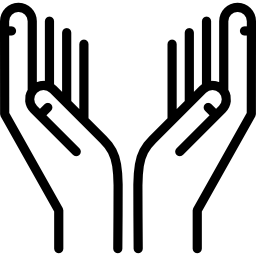 Facebook Icon Praying Hands