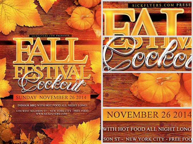 Fall Festival Flyer Template Fall Festival Flyer Template