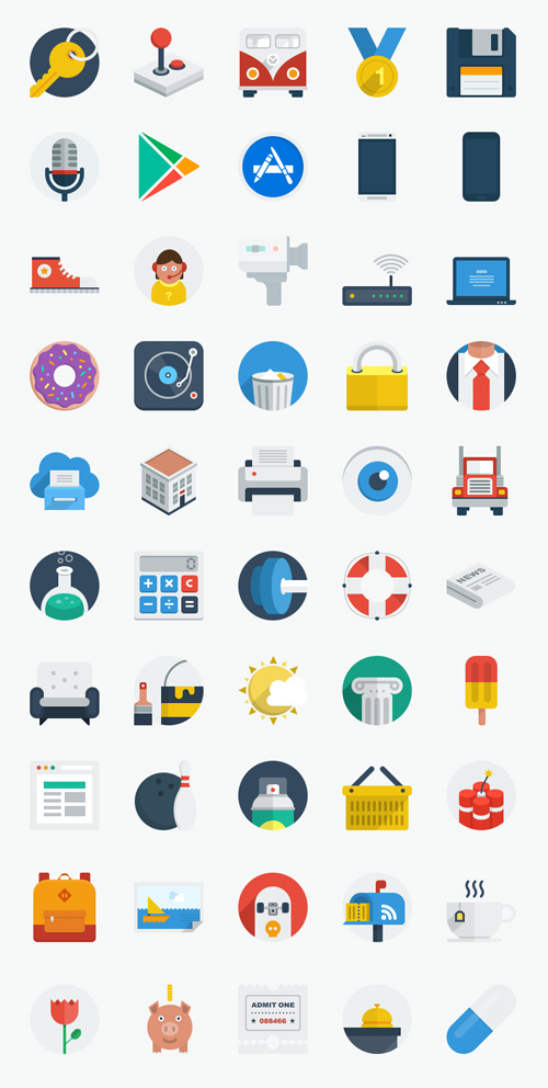 Flat UI Icons