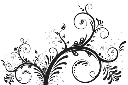 Floral Ornament Vector Free