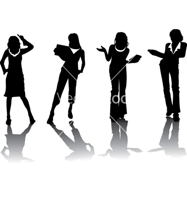 Free Business Woman Silhouette