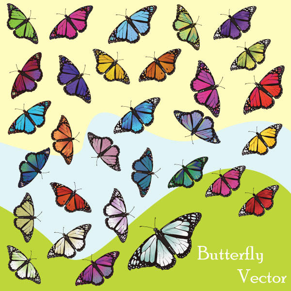 Free Butterfly Vector Clip Art