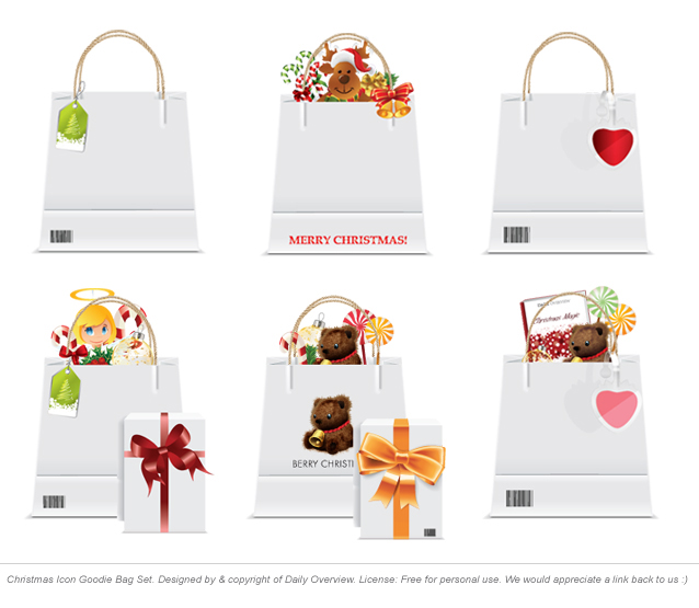 Free Christmas Gift Bags