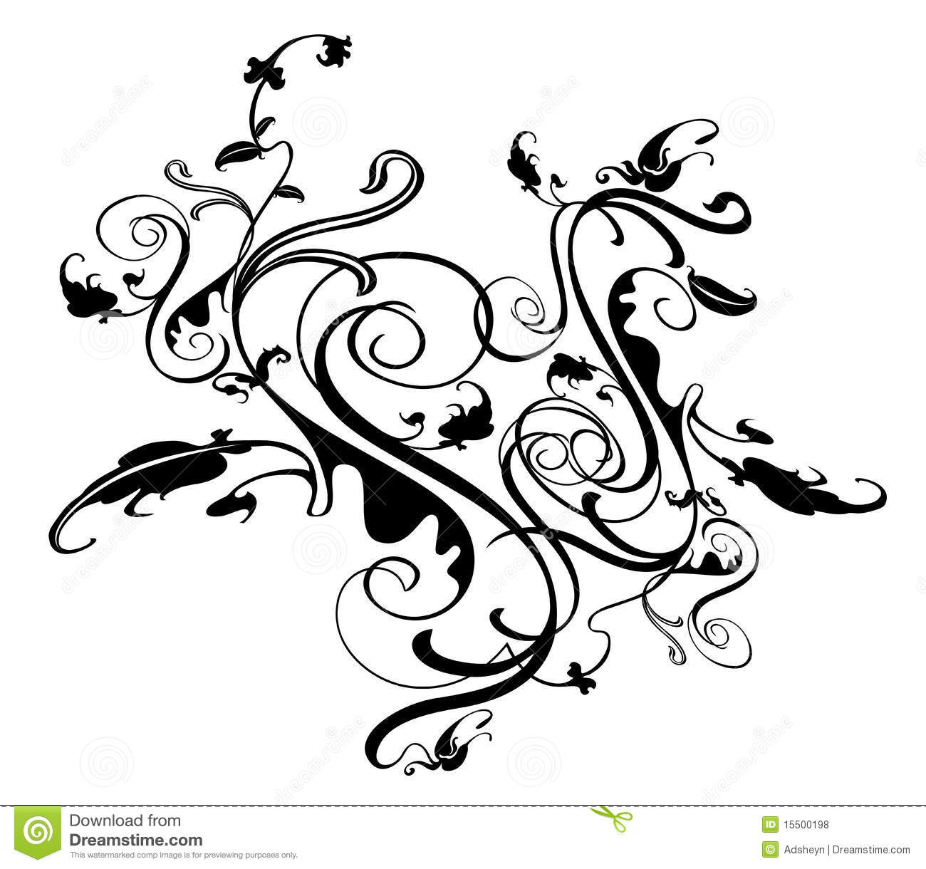 Free Clip Art Flourish Designs