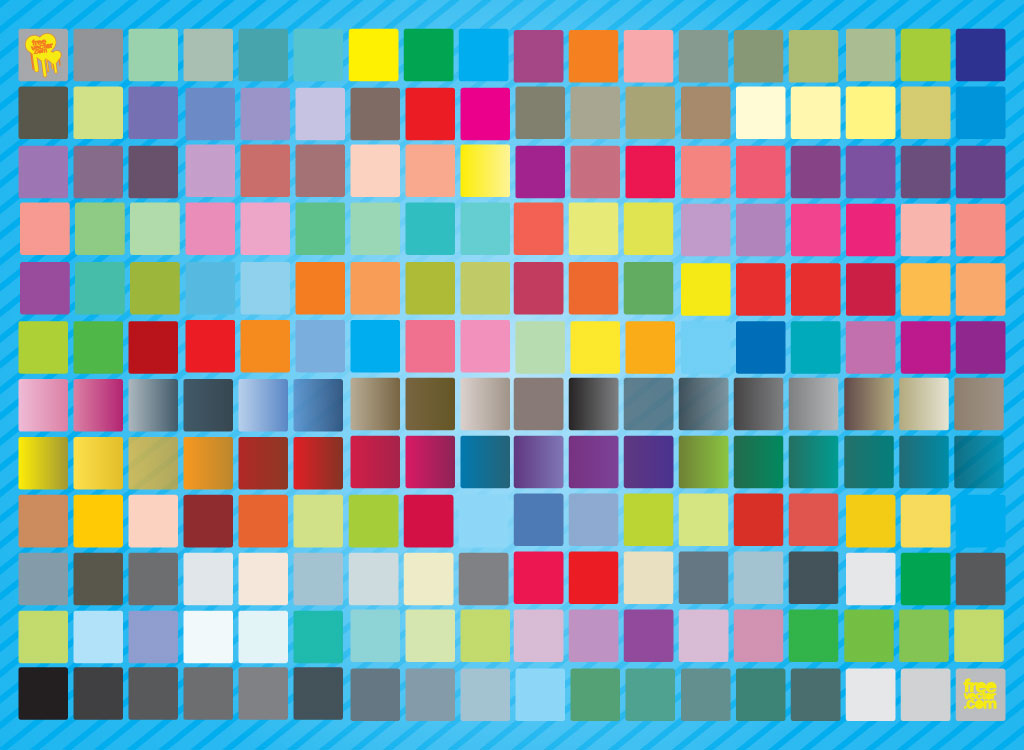 Free CMYK Color Chart