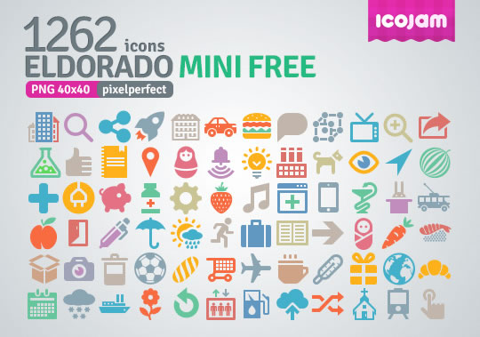 Free Flat Icon Set