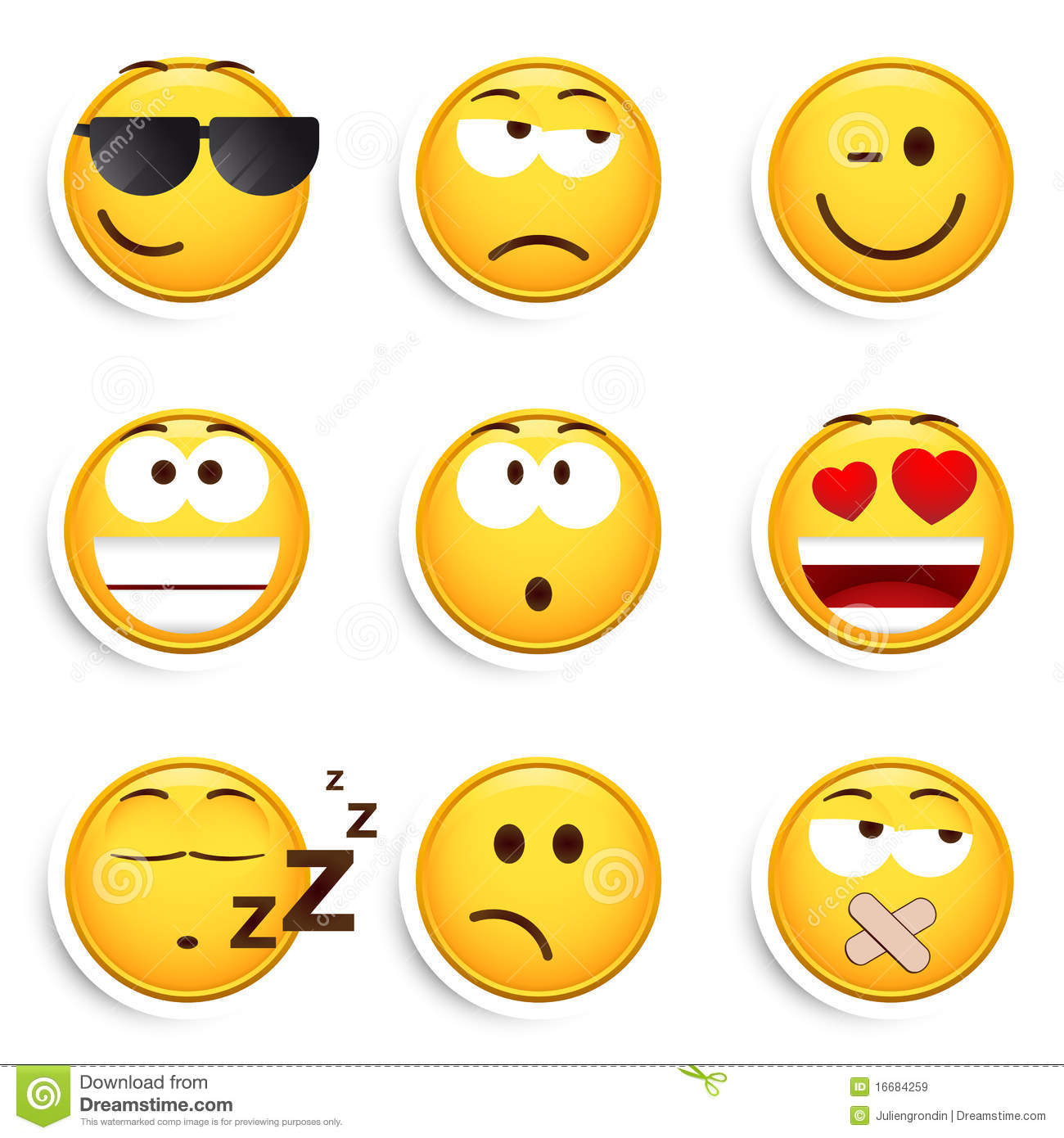 Free Smiley Faces Emoticons