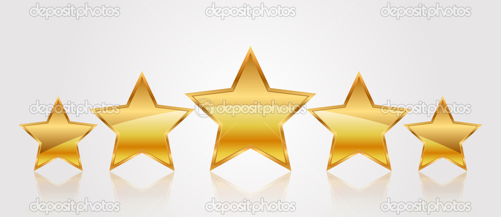Free Stock Vector Gold Star