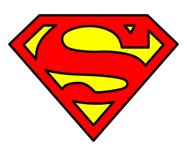 12 Superman Logo Vector Images