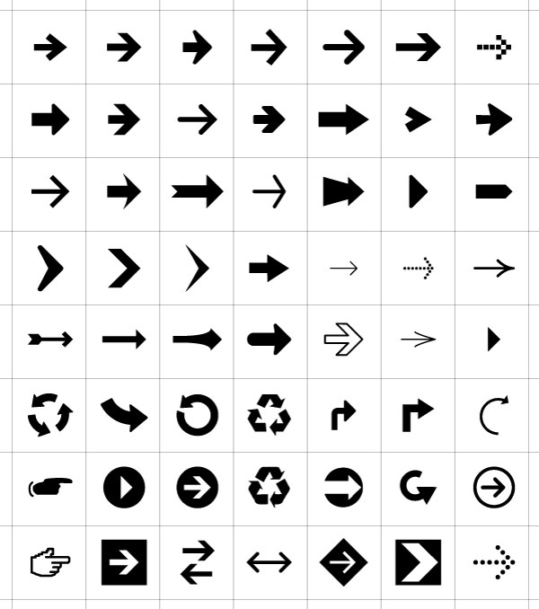 Free Vector Arrows