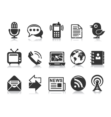 Free Vector Communication Icons