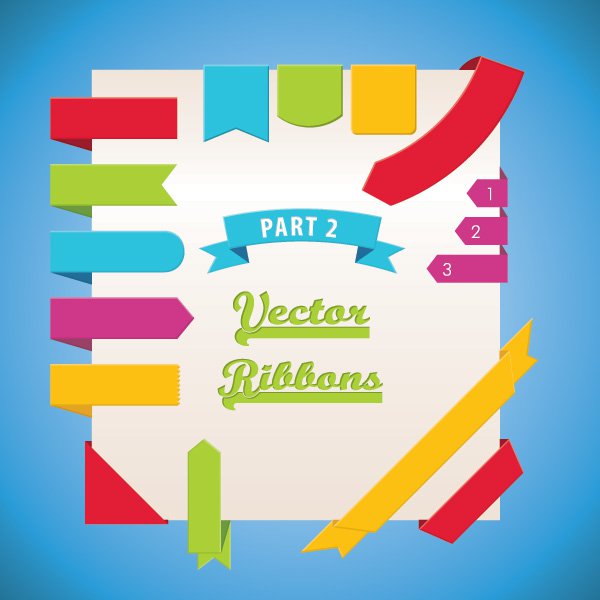 Free Vector Graphics Ribbons