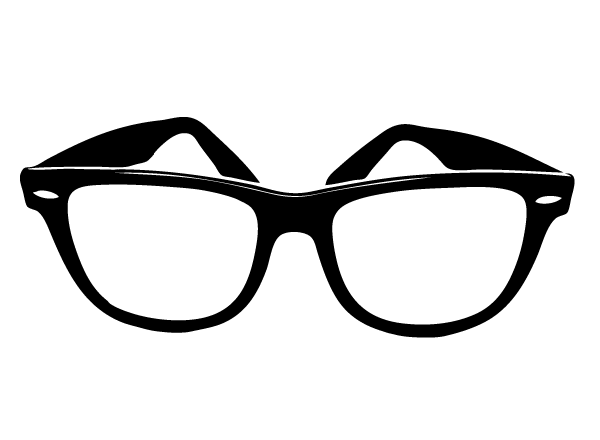 Glasses Vector Graphic