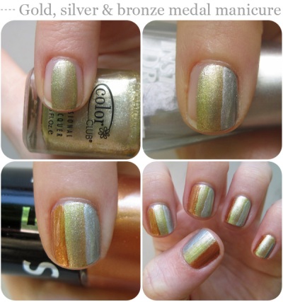 Gold and Silver Nail Designs