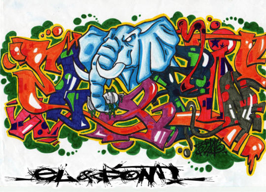 Graffiti Font Designs