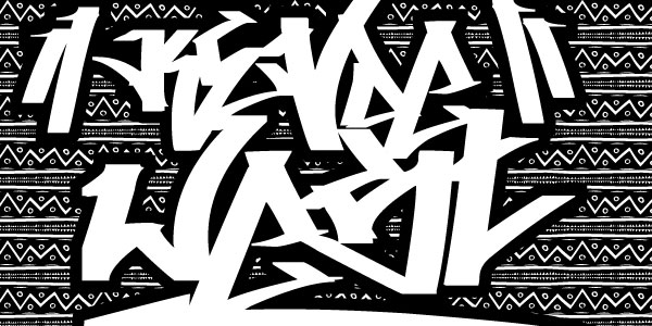 Graffiti Fonts Block Letters