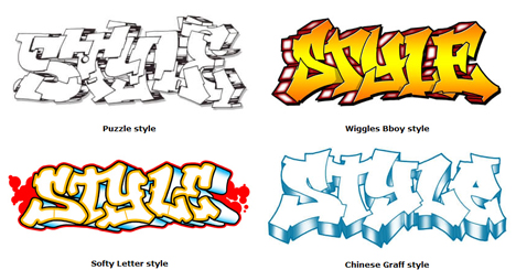 Graffiti Letters Fonts