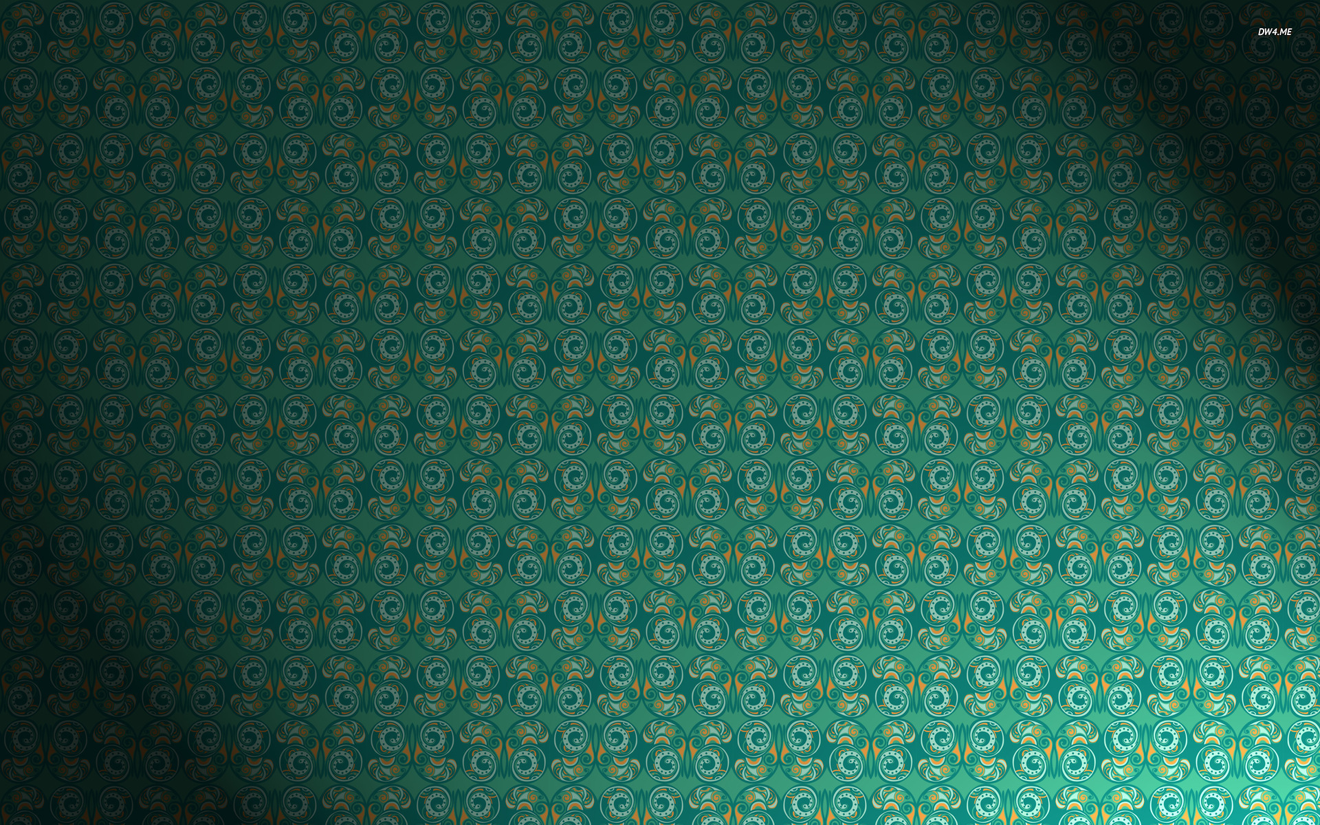 Green Swirl Pattern