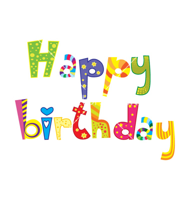 Happy Birthday Vector Art Happy Birthday Vector Art