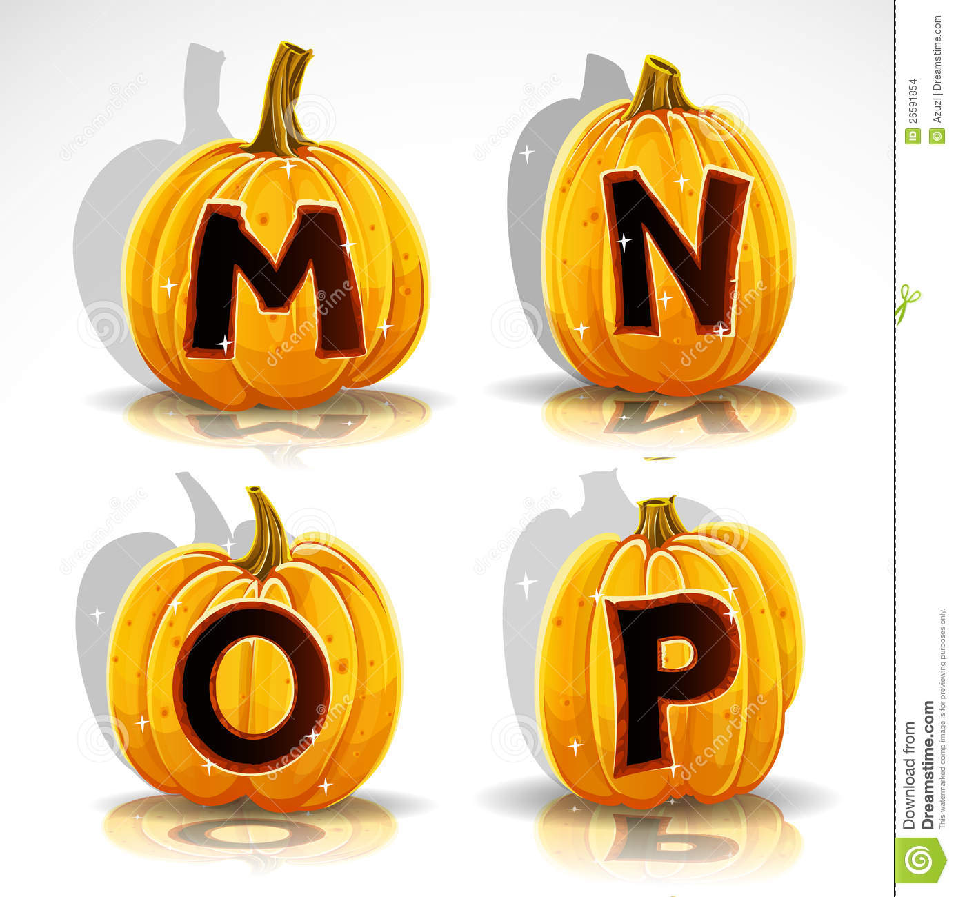 Happy Halloween Cut Out Letters