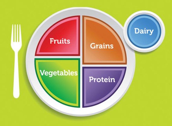 Healthy Food Plate