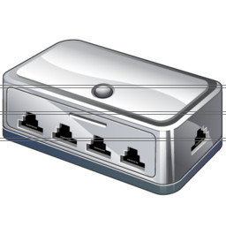 Hub Computer Icon Hub Computer Icon