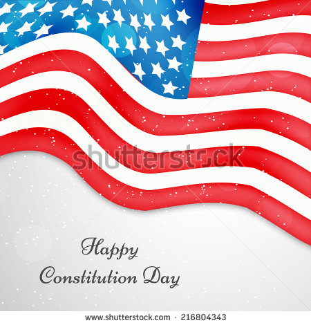 Image of American Flag Constitution Day