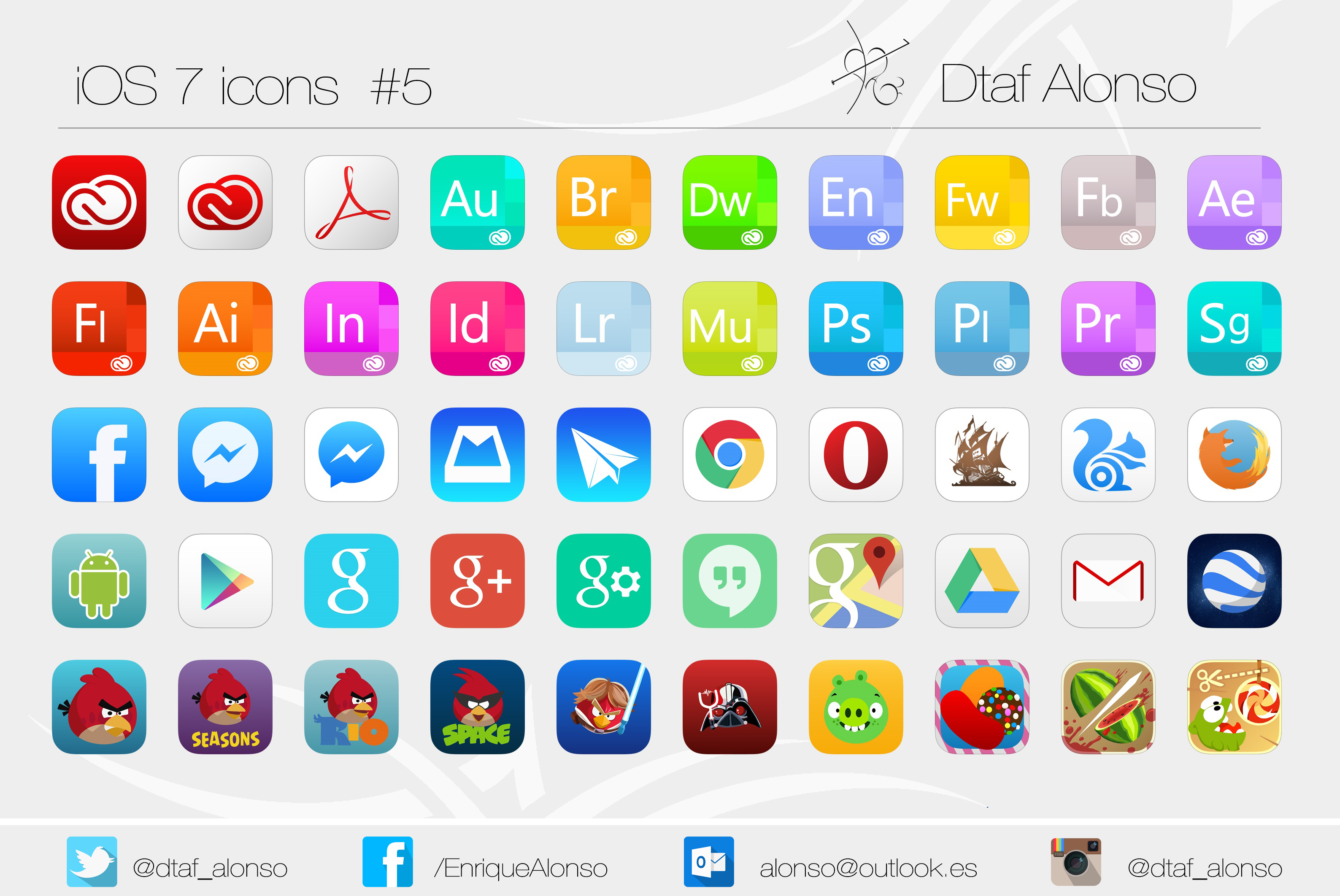 iOS 7 Icons