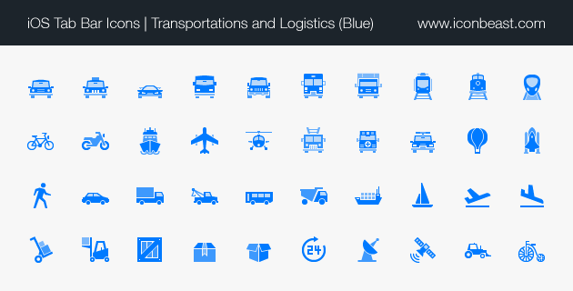 iOS Tab Bar Icons Free