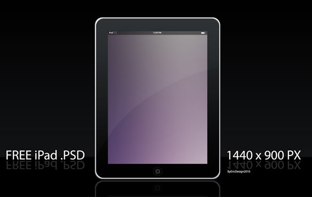 iPad iPhone PSD Template Free