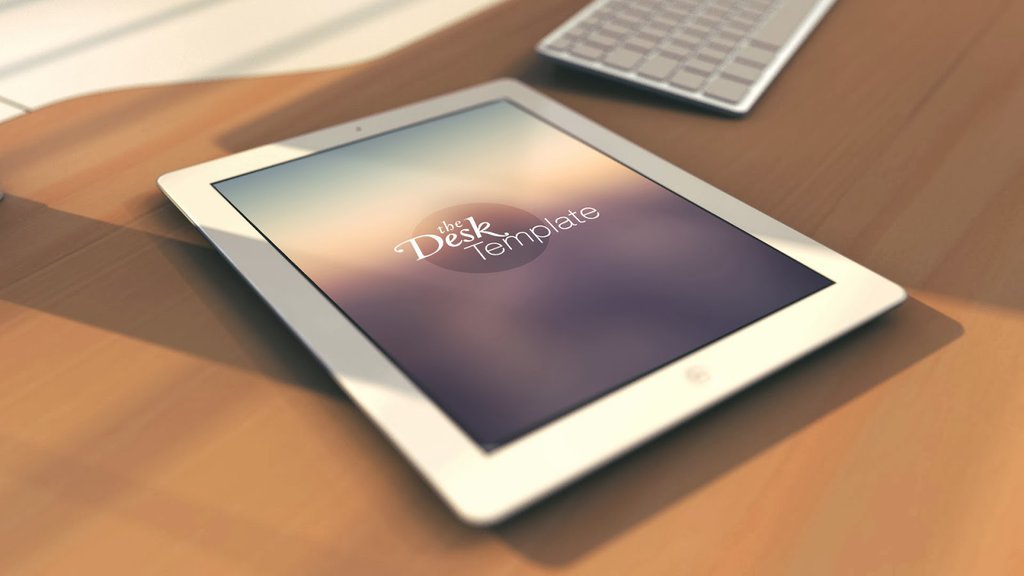 iPad Mockup Template